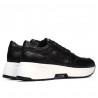 Baskets femme 6019 noir combiné