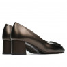 Chaussures élégantes femme 1274 marron nacré