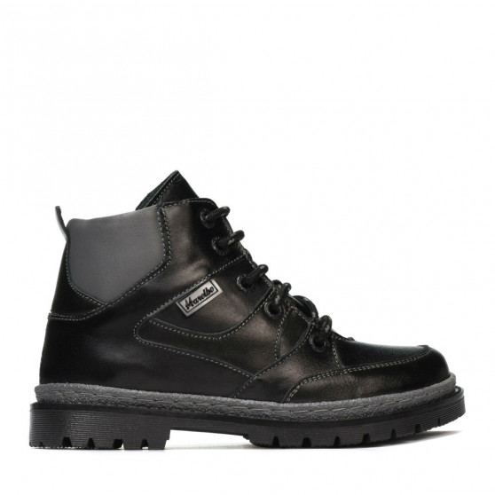 Bottes enfants 3017 noir+gris Bottes enfants 3017 noir+gris