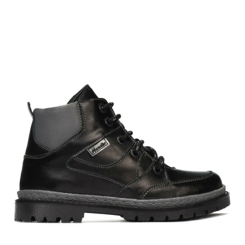 Bottes enfants 3017 noir+gris