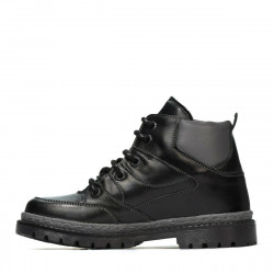 Bottes enfants 3017 noir+gris