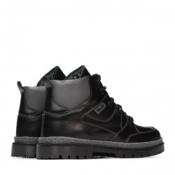 Bottes enfants 3017 noir+gris