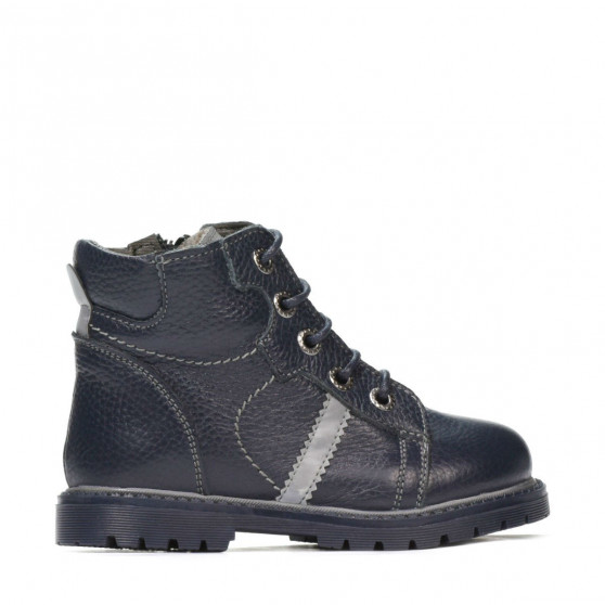 Bottines enfants petits 102c indigo combiné Bottines enfants petits 102c indigo combiné