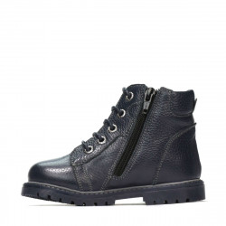 Bottines enfants petits 102c indigo combiné