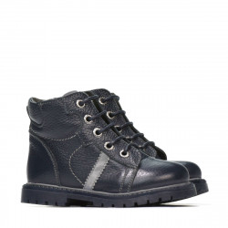 Bottines enfants petits 102c indigo combiné