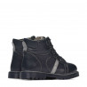 Bottines enfants petits 102c indigo combiné