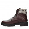 Bottes femme 3341 bordeaux