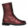Bottes enfants 3019 bordeaux nacré