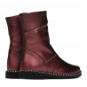 Bottes enfants 3019 bordeaux nacré