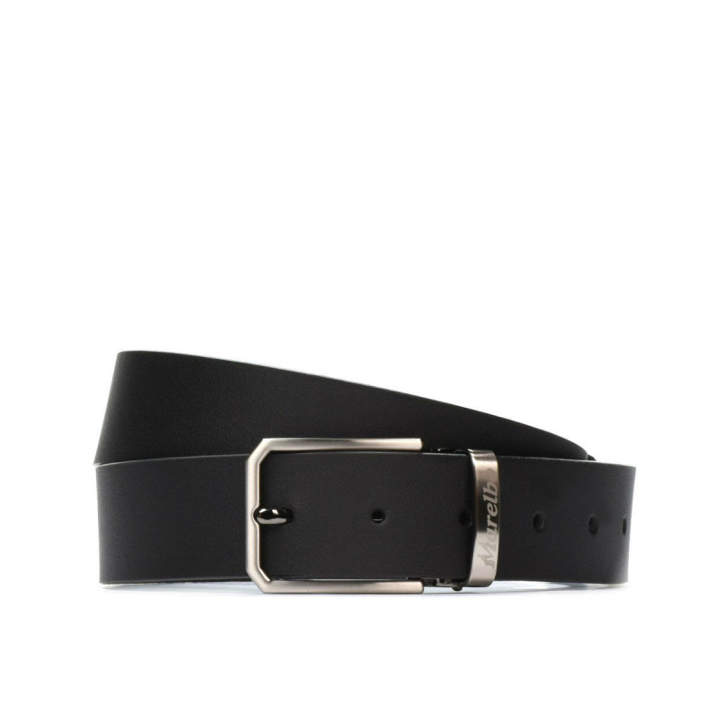 Ceinture hommes 40b noir mat
