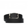 Ceinture hommes 40b noir mat