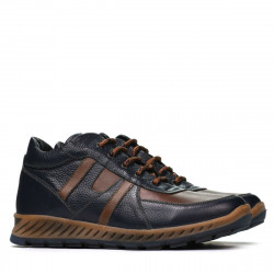 Bottes homme 4120 indigo+marron