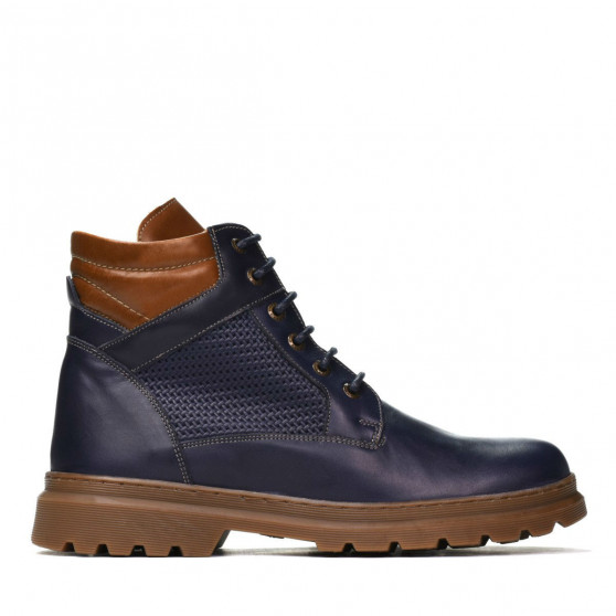 Bottes homme 4119 indigo combiné Bottes homme 4119 indigo combiné