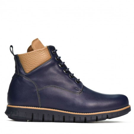 Bottes hommes 4108 indigo+marron