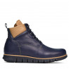Bottes hommes 4108 indigo+marron