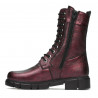 Bottes femme 3337-1 bordeaux nacré