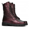 Bottes femme 3337-1 bordeaux nacré