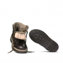 Bottes enfants 3007 café
