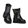 Bottes enfants petits 103c noir+anthracite