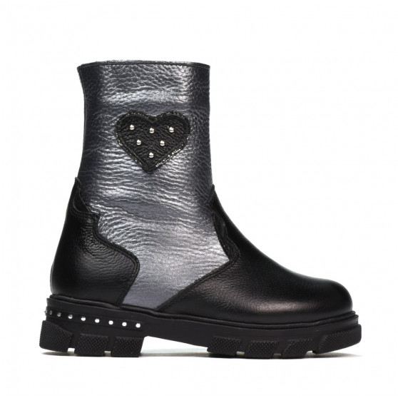 Bottes enfants petits 103c noir+anthracite Bottes enfants petits 103c noir+anthracite