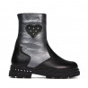 Bottes enfants petits 103c noir+anthracite