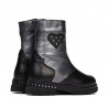 Bottes enfants petits 103c noir+anthracite