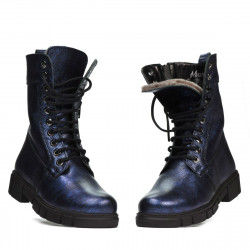 Bottes femme 3337-1 indigo nacré