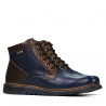 Bottes homme 497 indigo+marron