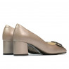 Chaussures élégantes femme 1274 cappuccino nacré