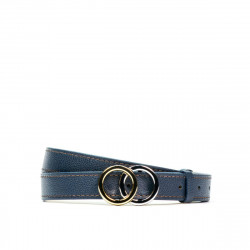 Ceinture femme 14mc biz bleu