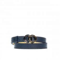 Ceinture femme 14mc biz bleu