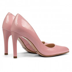 Chaussures élégantes femme 1276 vernis rose