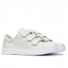 Chaussures de sport homme 893sc blanc scratch