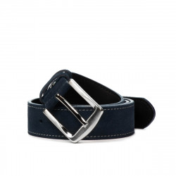 Ceinture unisexe 01bc bleu velours