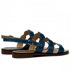 Sandales femme 5069 bleu électrique