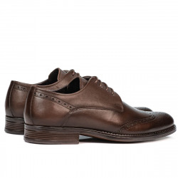 Chaussures élégantes hommes 908 en café
