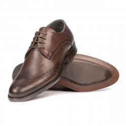 Chaussures élégantes hommes 908 en café