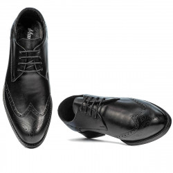 Chaussures élégantes hommes 908 noir