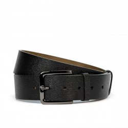 Ceinture hommes 41b noir pressé