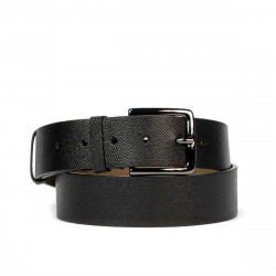 Ceinture hommes 41b noir pressé