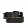 Ceinture hommes 41b noir pressé