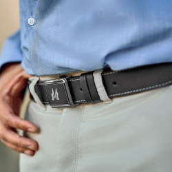 Ceinture hommes 38bc noir lifestyle