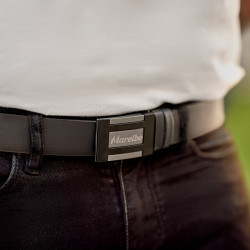 Ceinture hommes 45b biz noir