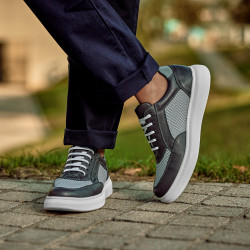 Chaussures casual/sport homme 906 gris combiné lifestyle