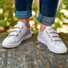 Chaussures de sport homme 893sc blanc scratch