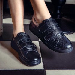 Chaussures de sport femme 6008sc noir combiné lifestyle