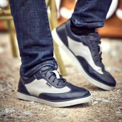 Chaussures de sport homme 886 indigo combiné lifestyle