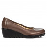 Chaussures décontractées femme 6021 capuccino