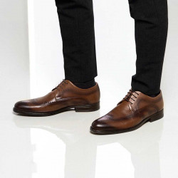 Chaussures élégantes homme 907 à sable lifestyle