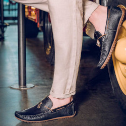 Mocassins homme 863 noir